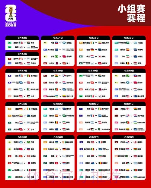 2026世界杯完整赛程高清版观看指南怎么看 2026世界杯完整赛程高清版观看指南怎么看